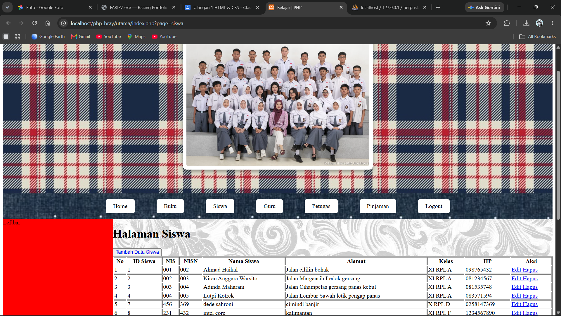 Website Portofolio Pribadi